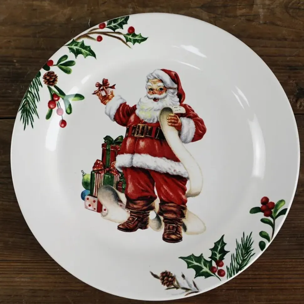 Assiette D'entrée De Noël