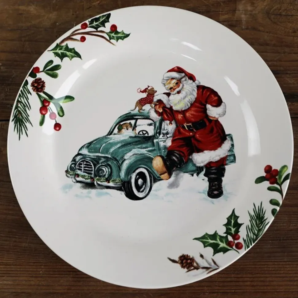 Assiette D'entrée De Noël