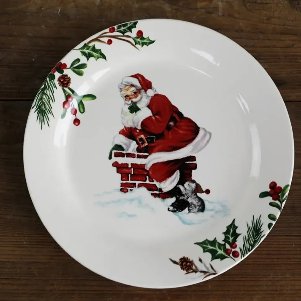 Assiette D'entrée De Noël