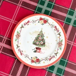 Assiette Festive De Noël