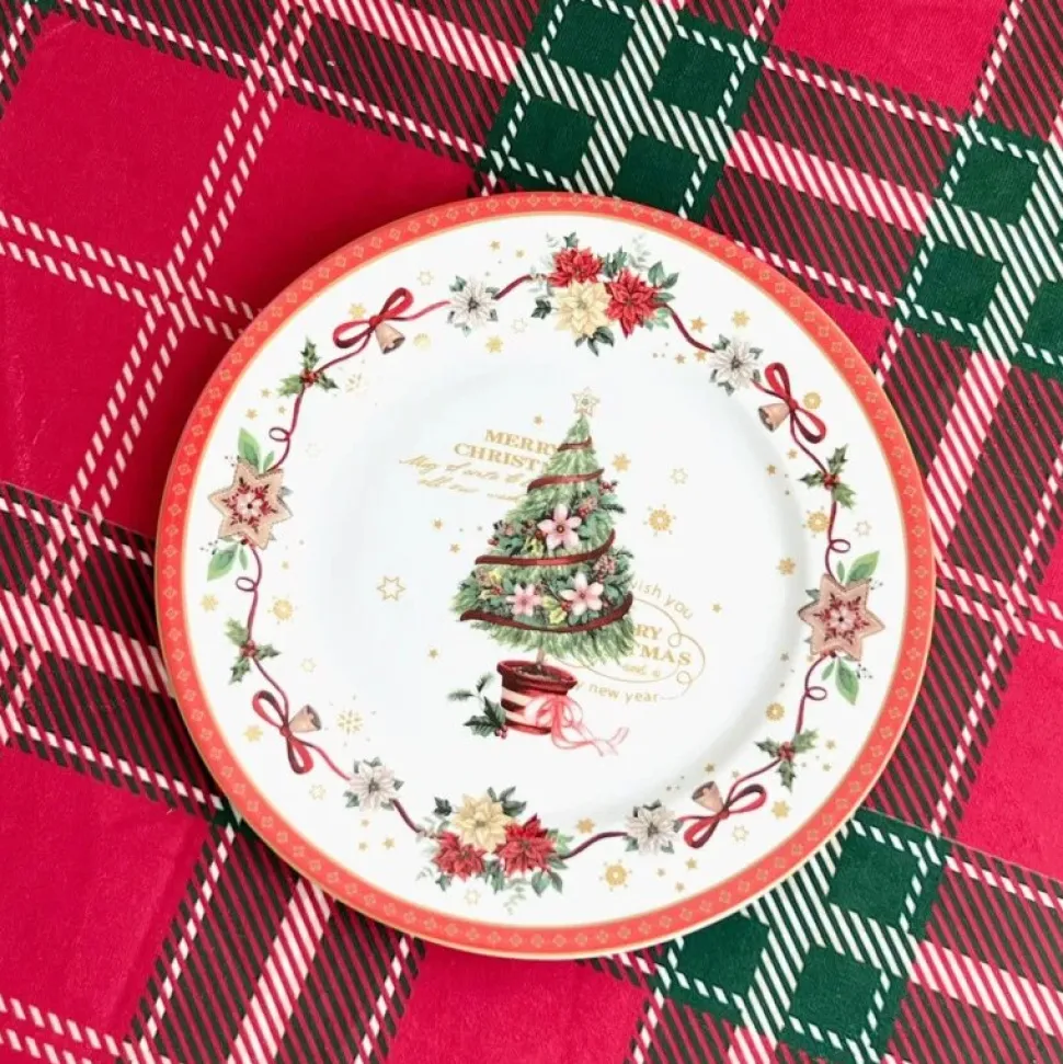 Assiette Festive De Noël