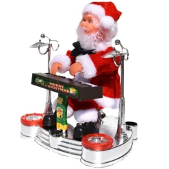 Automate Père Noël Piano