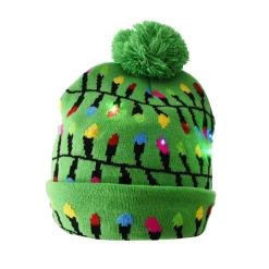 Bonnet De Noël Vert