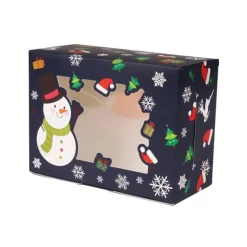 Boîte à Biscuits De Noël - Bonhomme De Neige