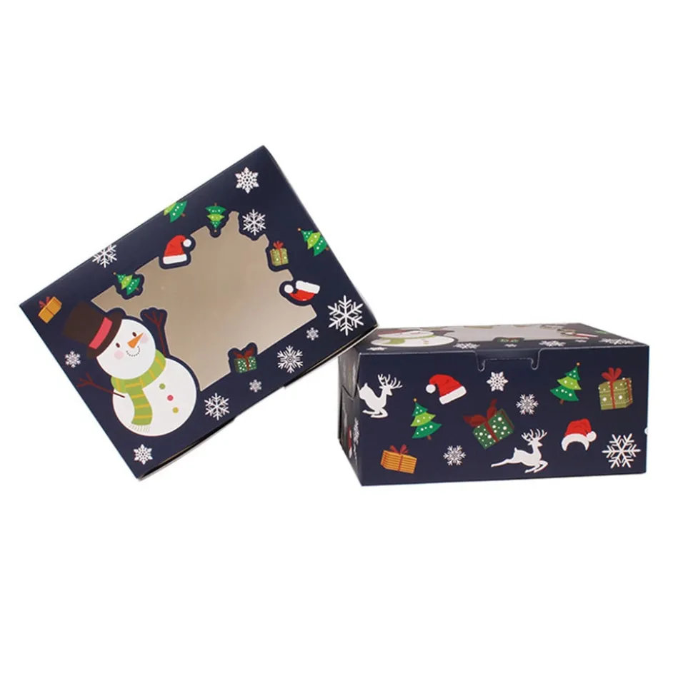 Boîte à Biscuits De Noël - Bonhomme De Neige