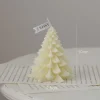 Bougie De Noël Sapin Blanc