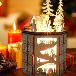Calendrier De L'avent En Bois
