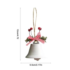 Cloche De Noël Blanche