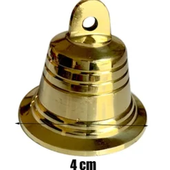 Cloche De Noël Dorée