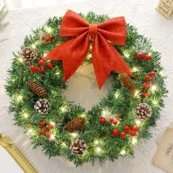 Couronne De Noël 60 Cm