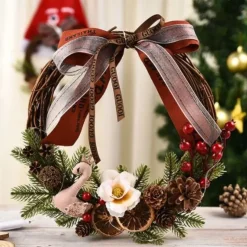 Couronne De Noël En Bois