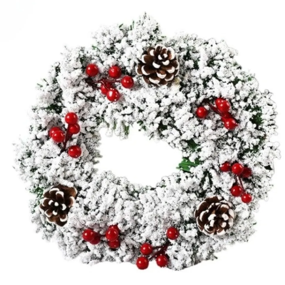 Couronne De Noël Porte D'entrée