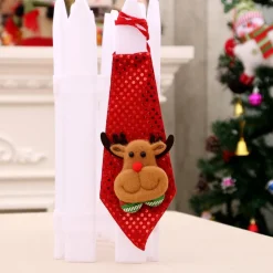 Cravate De Noël Lumineuse