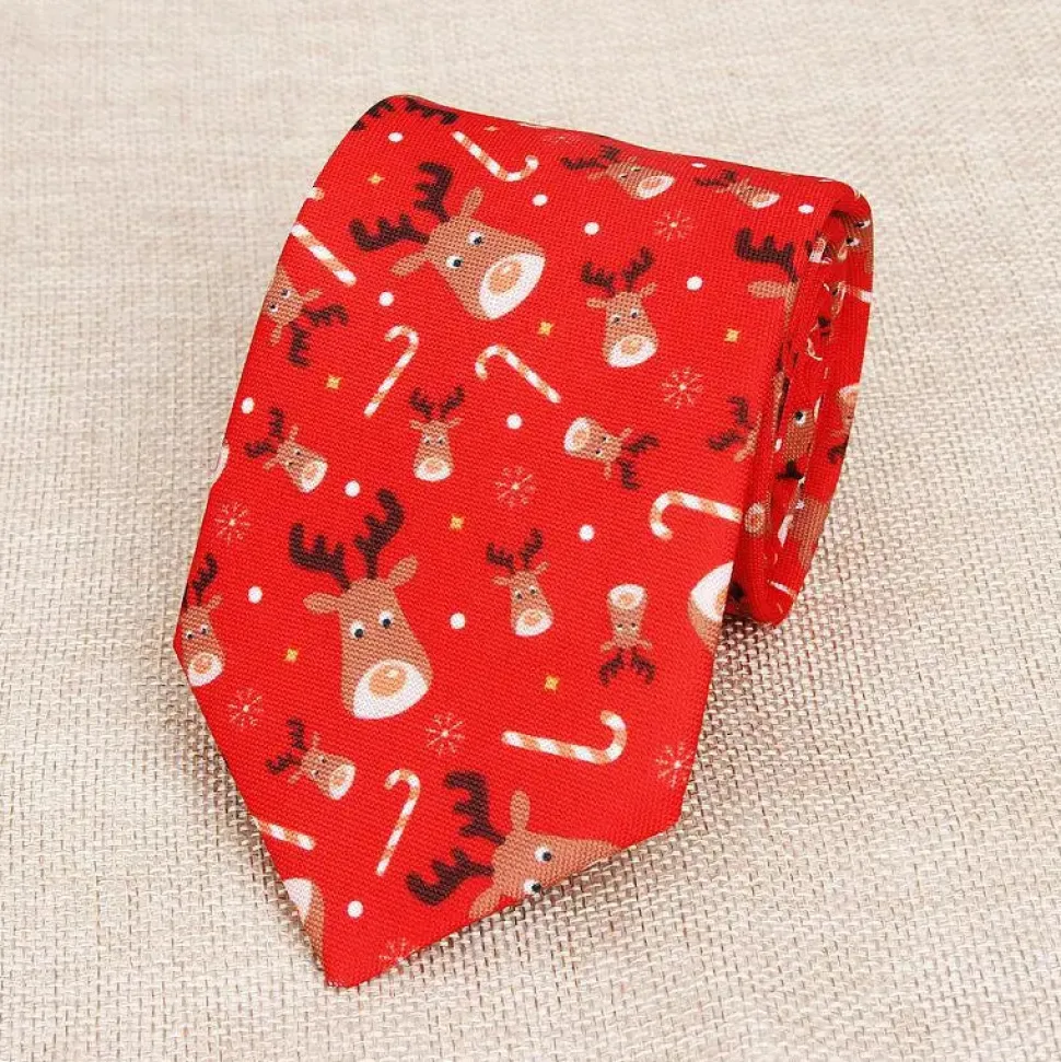 Cravate Rouge Noël