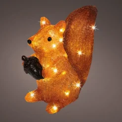 Écureuil Acrylique à Piles