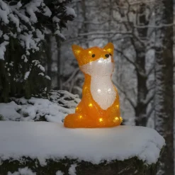 Décoration De Noël En Acrylique - Renard Assis