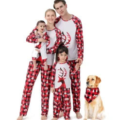 Ensemble Famille Noël : Renne Rouge