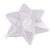 Forme En Plastique Transparent En Deux Parties : étoile à Six Branches