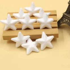 Forme En Polystyrène : 50 étoiles De 3 Cm