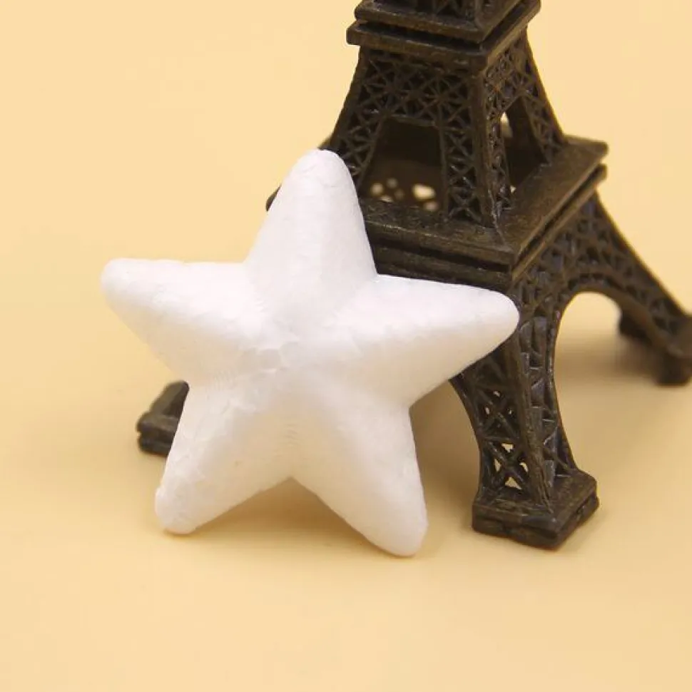 Forme En Polystyrène : étoile De Noël 50 Pièces