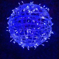Guirlande Boule Extérieure Lumineuse - Bleu