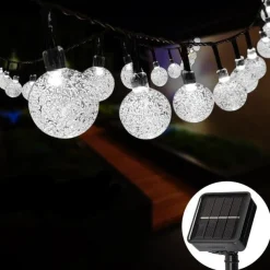 Guirlande Lumineuse - Boules Extérieures Blanches