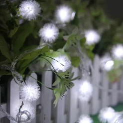 Guirlande Lumineuse Noël - Epis Blancs