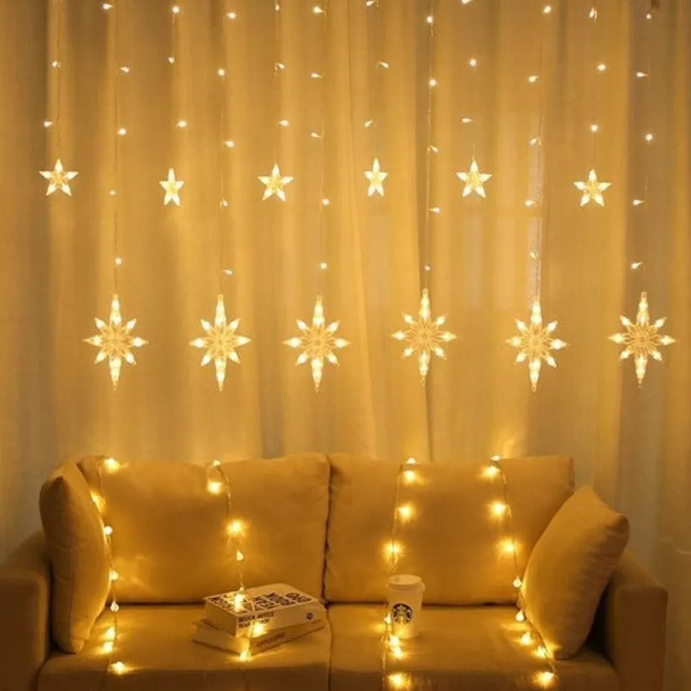 Guirlande Lumineuse Rideau étoile