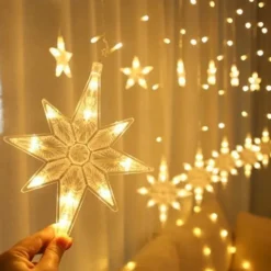 Guirlande Lumineuse Rideau étoile