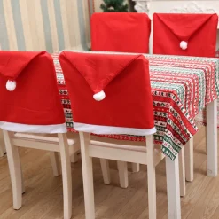 Housse De Chaise Noël - Bonnet De Noël
