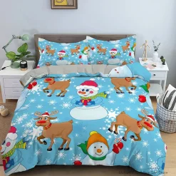 Housse De Couette Thème Noël