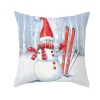 Housse De Coussin Bonhomme De Neige