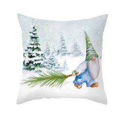 Housse De Coussin Noël Blanc