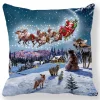 Housse De Coussin Thème Noël