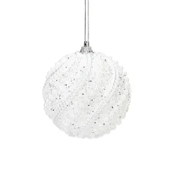 Lot De 6 Boules Perlées - 8cm