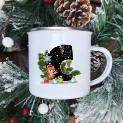 Mugs Tasse De Noël - Lettre Au Choix