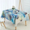 Nappe De Noël Bleue