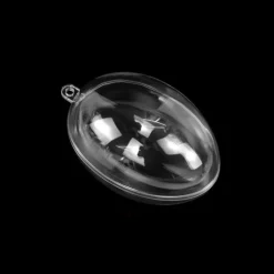 Oeuf En Plastique Transparent En Deux Parties