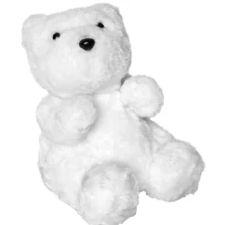 Ourson Assis Blanc