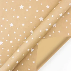 Papier Cadeau De Noël - Étoile