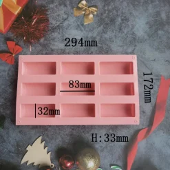 Petit Moule à Bûche Plastique