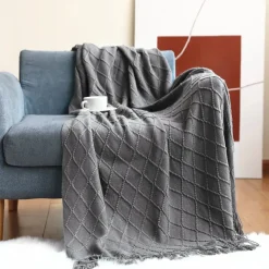 Plaid De Noël Crochet