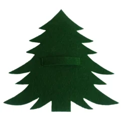 Porte Couvert Feutrine Noël - Sapin De Noël