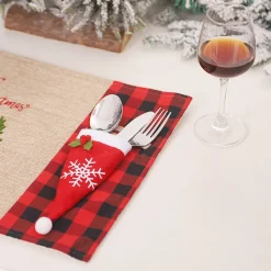 Porte Couvert Père Noël - Bonnet