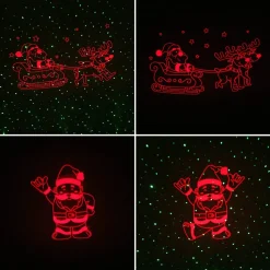 Projecteur Traineau Père Noël
