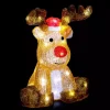 Renne Lumineux De Noël En Acrylique