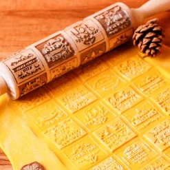 Rouleau à Pâtisserie De Noël