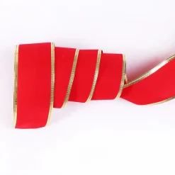 Ruban Rouge De Noël - 10 Mètres