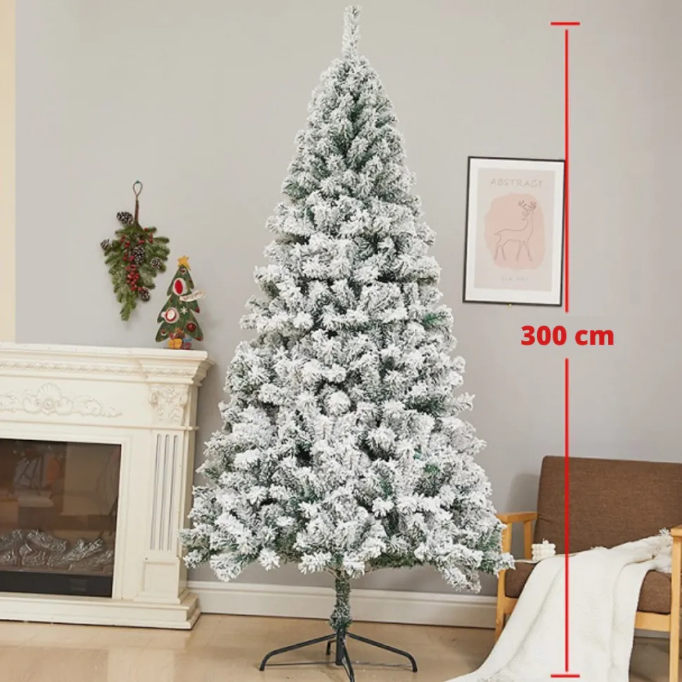 Sapin De Noël Artificiel Blanc - 300 Cm