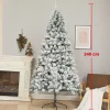 Sapin De Noël Artificiel Blanc - 240 Cm